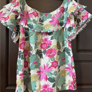 Off the shoulder summer blouse